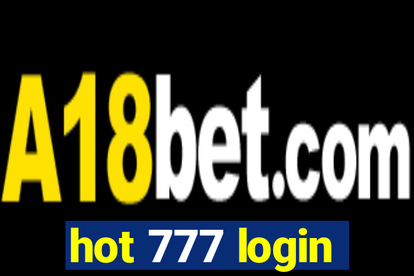 hot 777 login